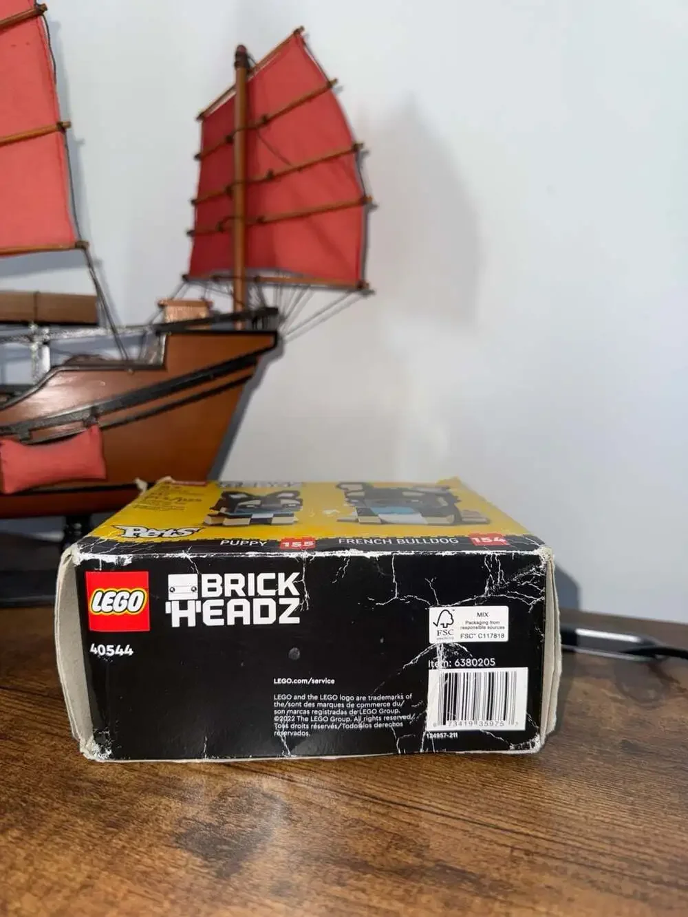 LEGO BrickHeadz Pets French Bulldog 40544 Building Kit